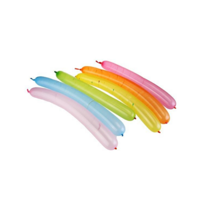 Multicolor Rocket Balloons - 20pcs