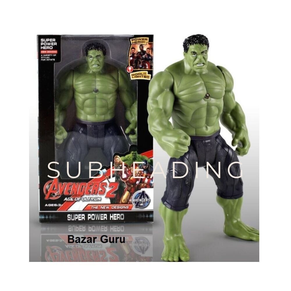 Avengers Hulk Toy Set