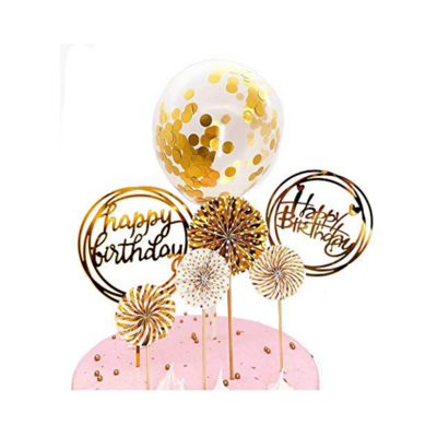 Happy Birthday Mini Cake Topper