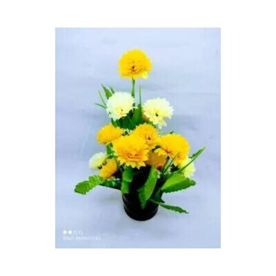 Artificial Flower & plant in Plastic pot for Office or Home Decoration