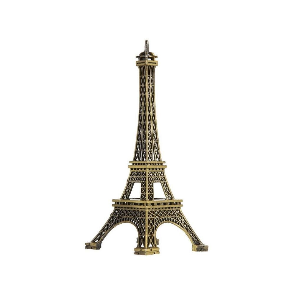 Bronze Tone Paris Eiffel Tower Showpiece