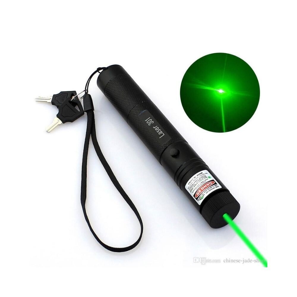 Focus Green Laser Pointer Beam Light