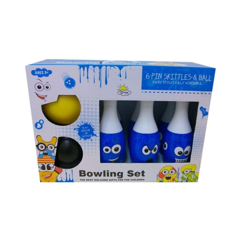 Bowling Set Skittles Toys For Kids
