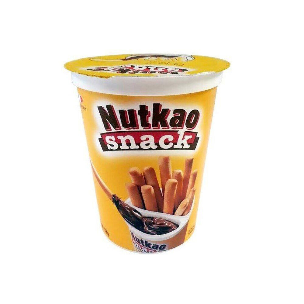 Nutkao Snack Chocolate Hazelnut Spread with Breadsticks