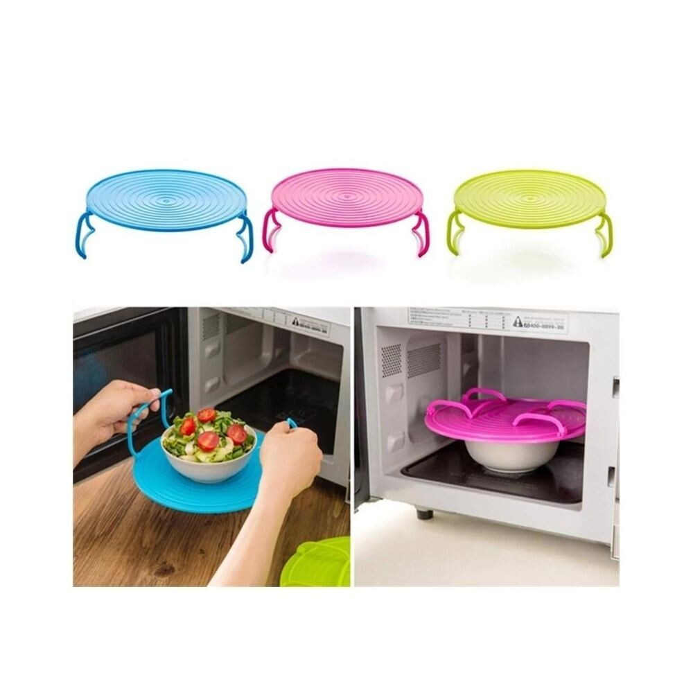 Multi Functional Microwave oven steaming rack tray