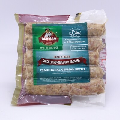 Chicken Nurnberger Sausage -German Butcher