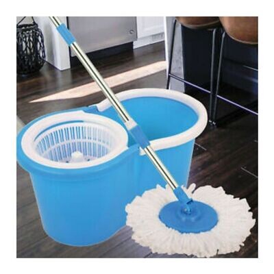360 Degree Magic Floor Cleaning Spin Mop With Removable Basket