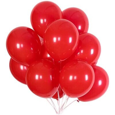 Red Monty Balloon (100pcs)