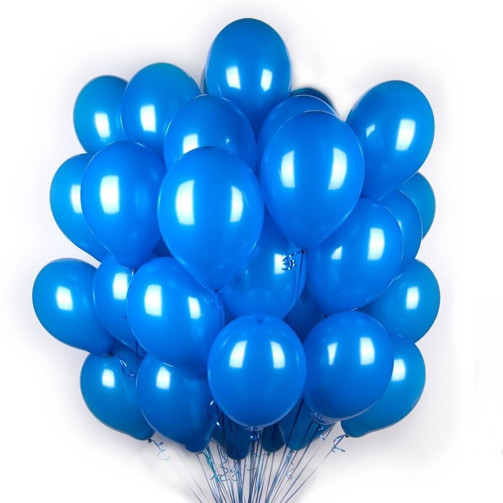 Blue Monty Balloon (100pc)