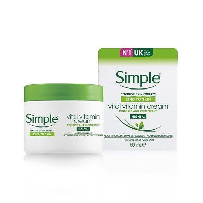 Simple Kind To Vital Vitamin night Cream (50Ml)
