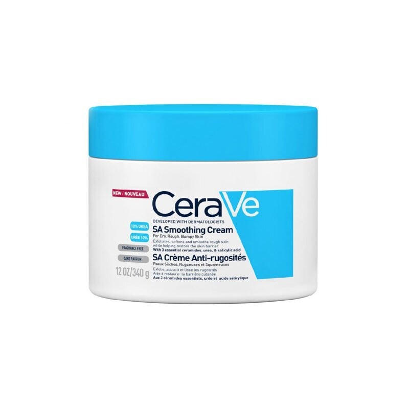 CeraVe SA Smoothing Cream For Dry Rough Bumpy Skin (340gm)