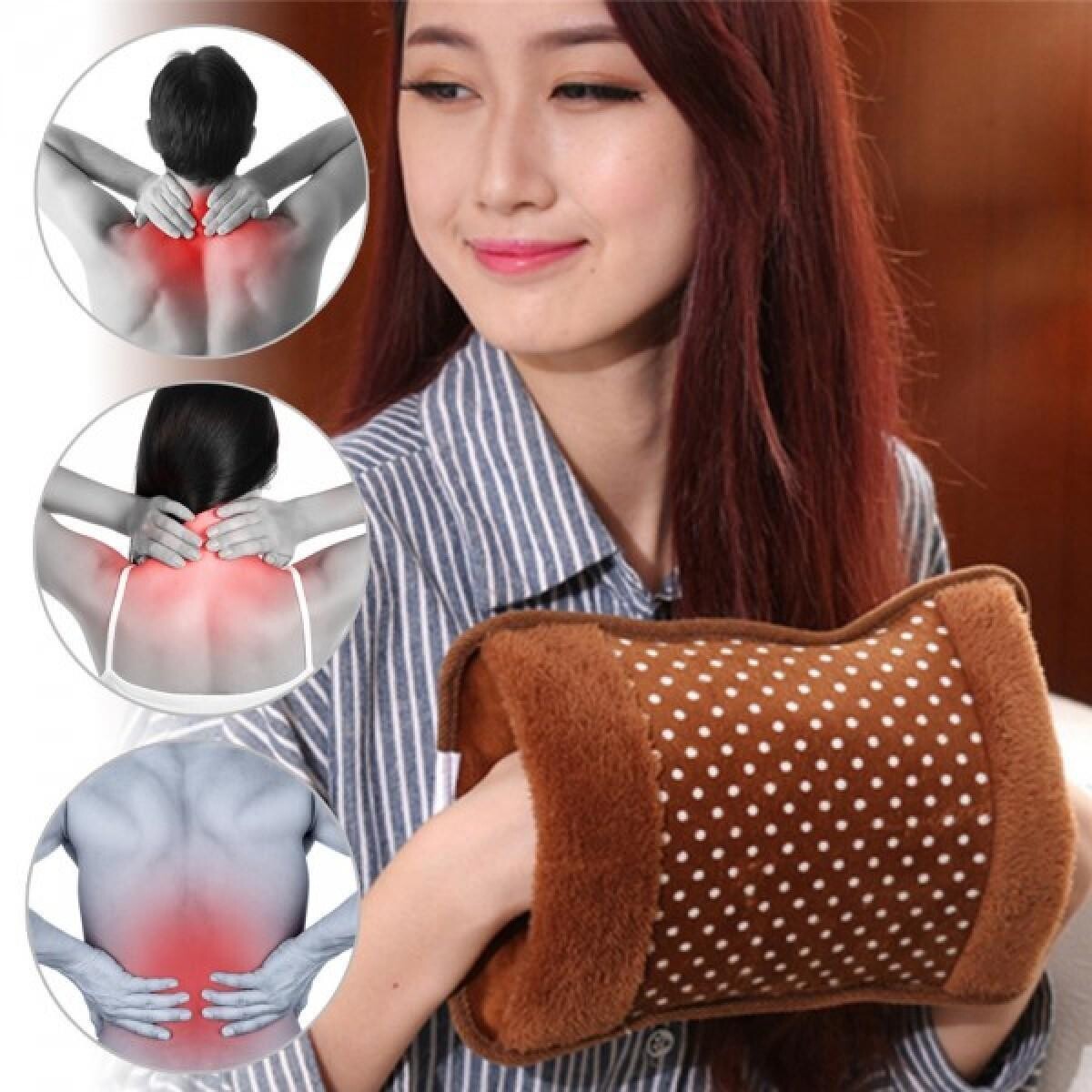 Pain Relief Electric Rechargeable Hot Water Bag