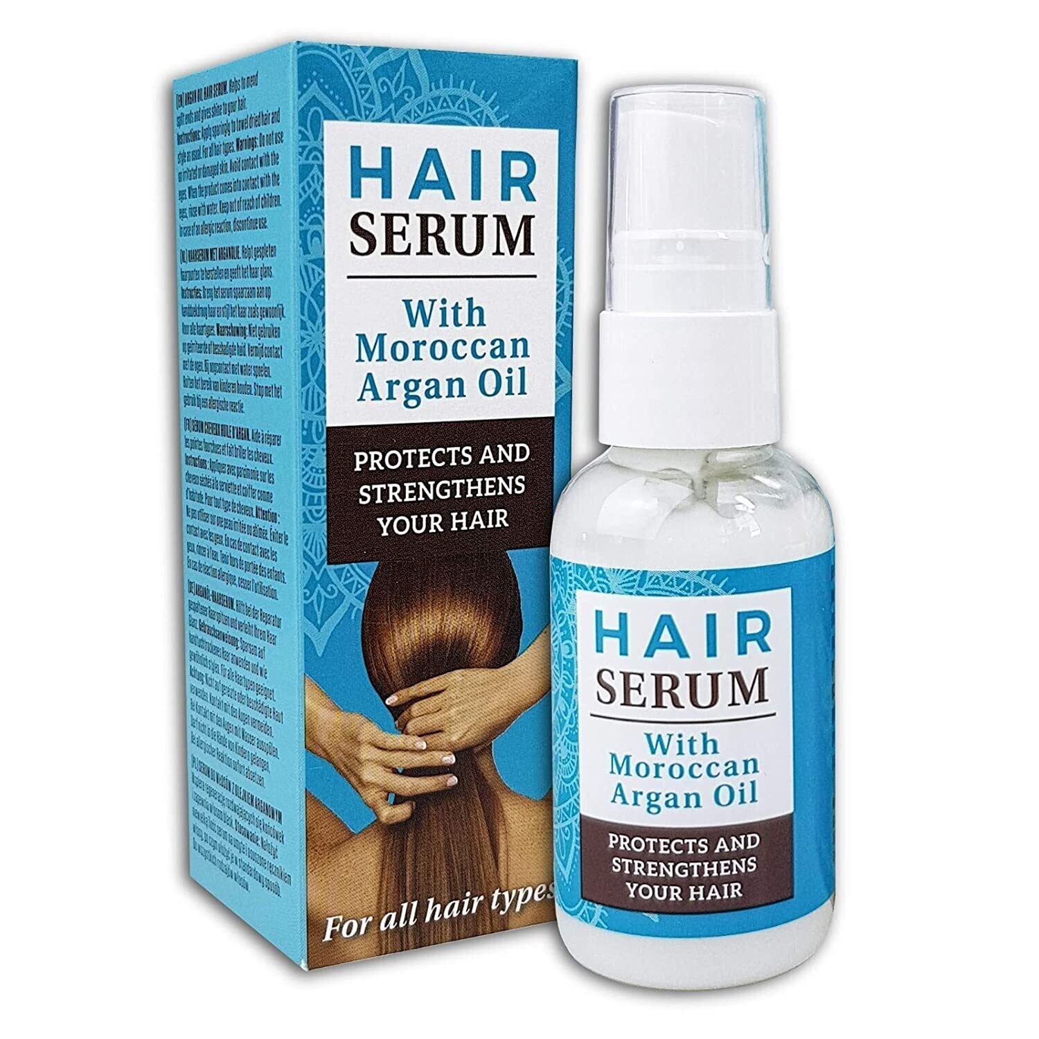 Mascot Moroccan Argan Oil Protects and Strengthens Hair Serum for All Hair Types