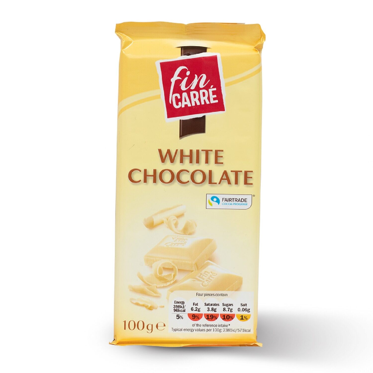 FIN CARRE WHITE CHOCOLATE (100GM)