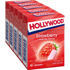 Hollywood Strawberry Chewing Gum