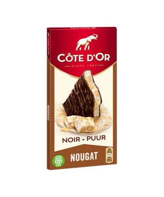 Cote D’Or Chocolat Noir Nougat 130g