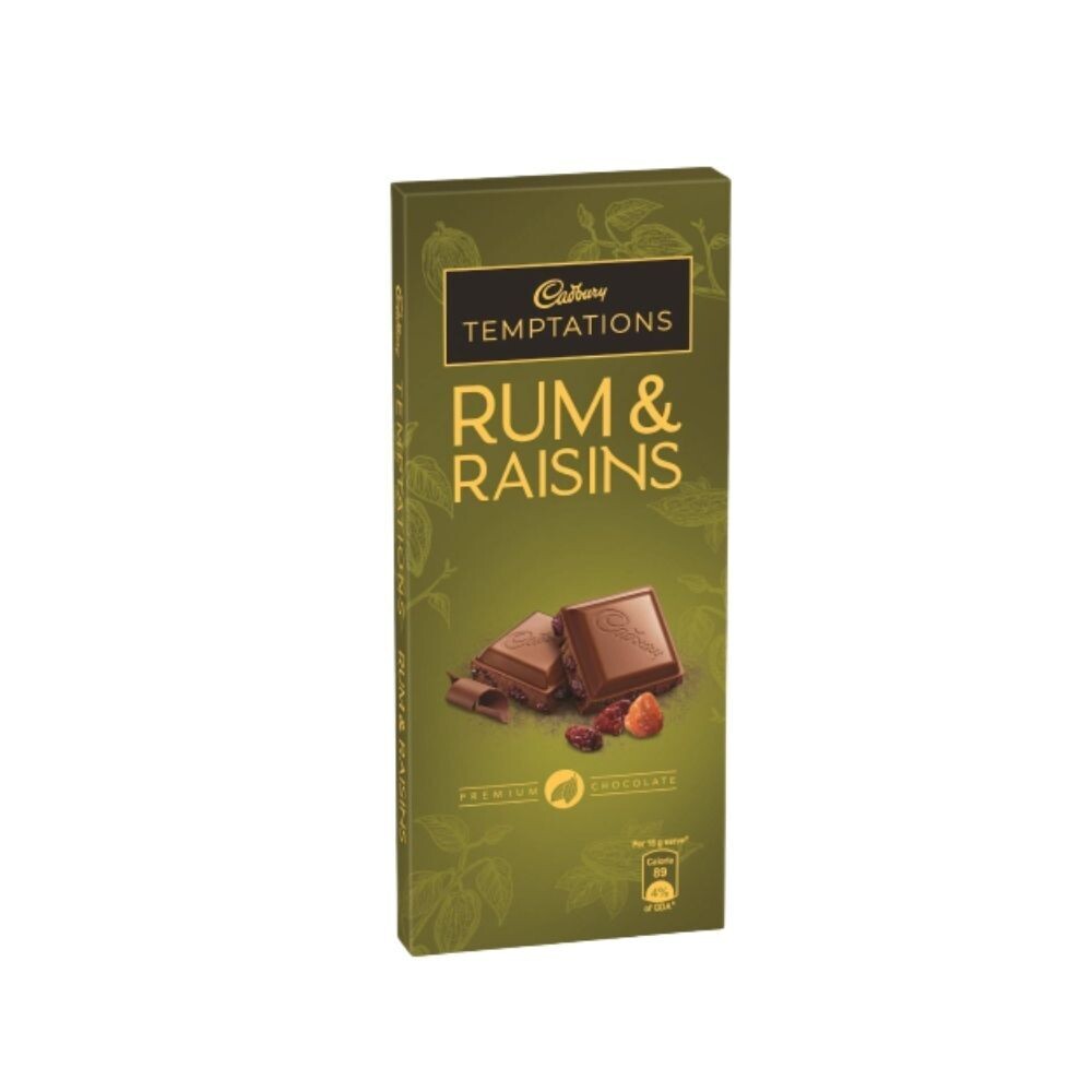 Cadbury Temptation Rum &amp; Raisin Chocolate