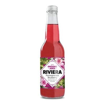 Riviera Pomegranate Blueberry Organic Juice 330ml
