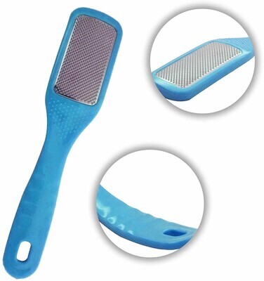 Double Sided Metal Foot Scrubber 1Pcs- Multicolor