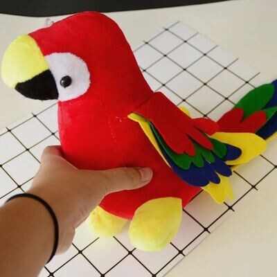 Parrot Plush Soft Toys Cartoon Animal Doll for Baby