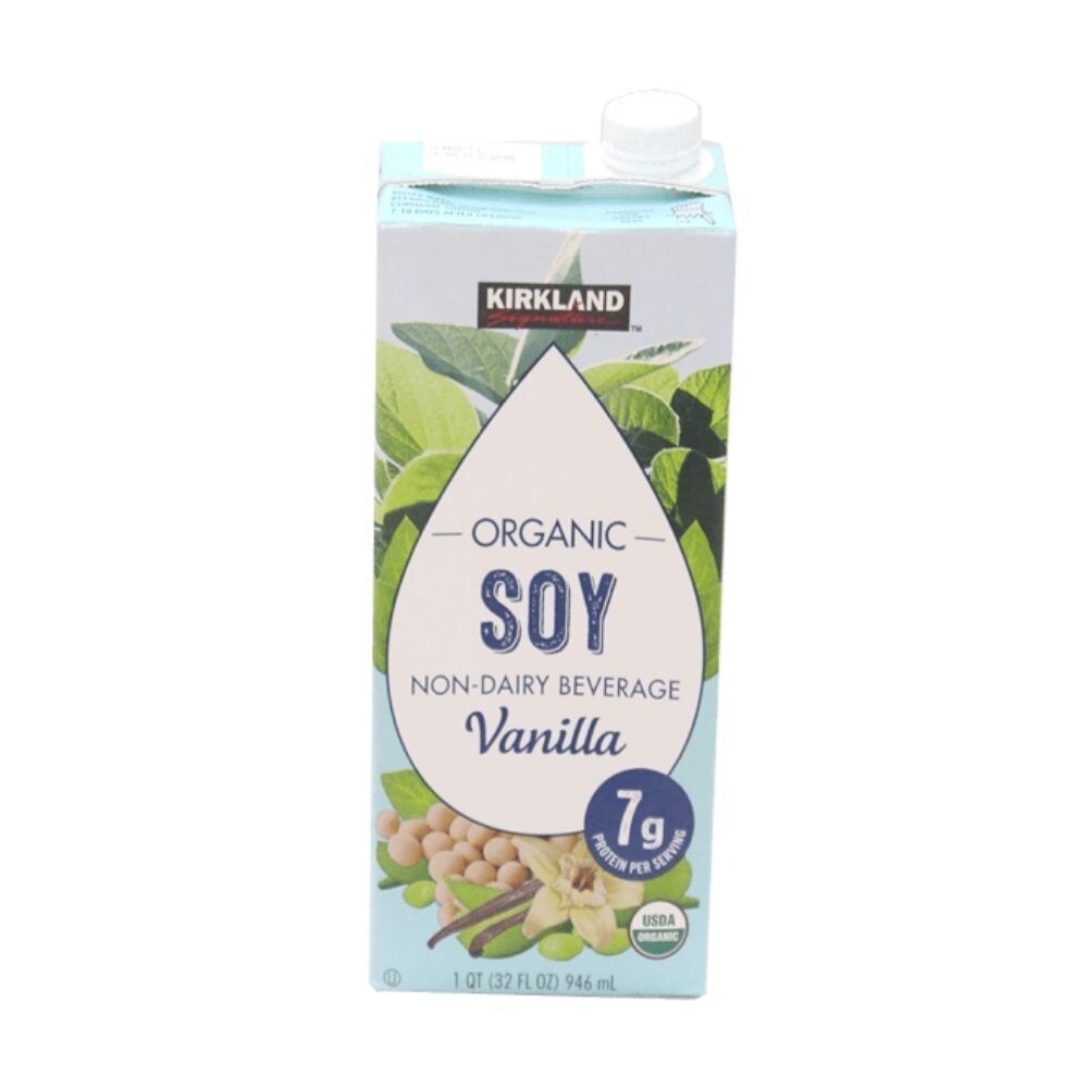 Kirkland Signature Organic Non-Dairy Vanilla Soy Beverage