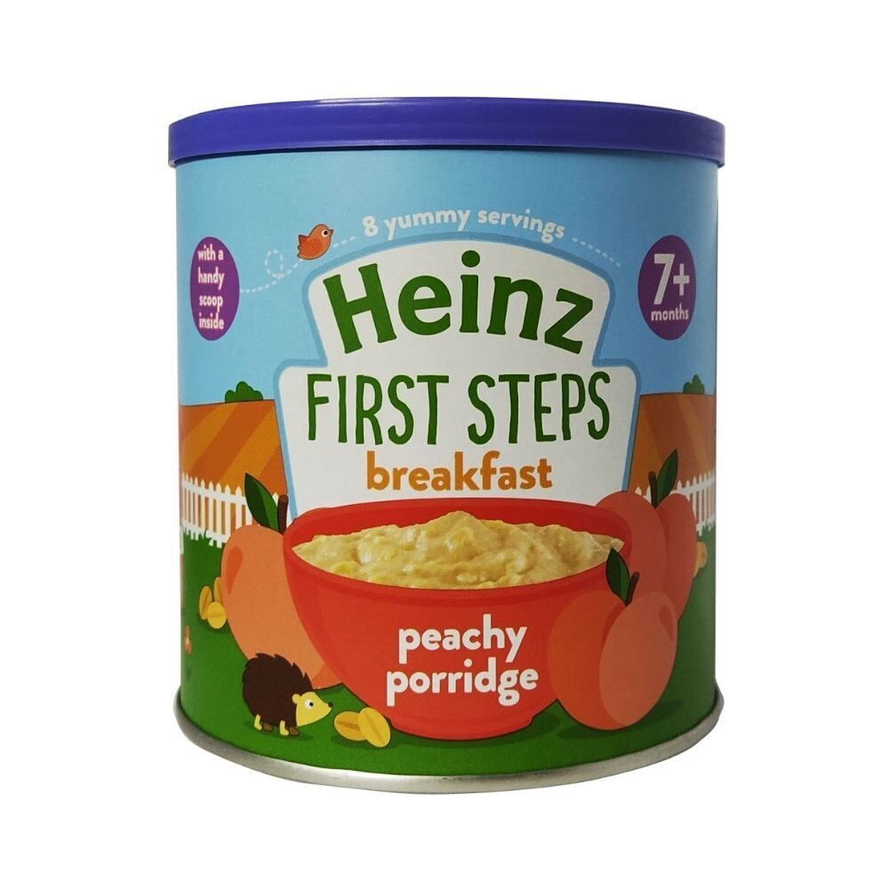 Heinz First Steps Breakfast peachy Porridge 240gm 7Months+