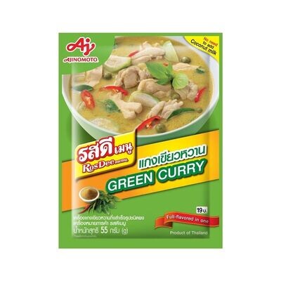 RosDee menu Green Curry - Ajinomoto