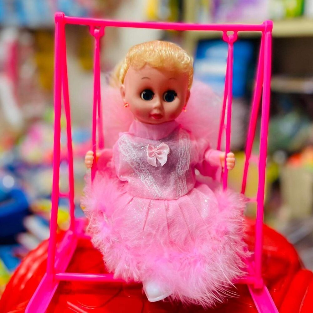 Barbie Doll Toy With Swing