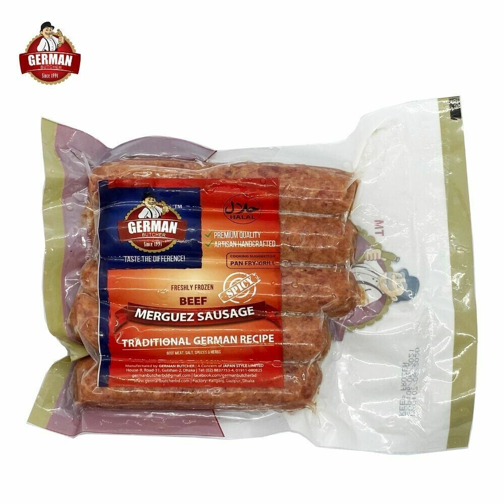 Beef Merguez Sausage - German Butcher