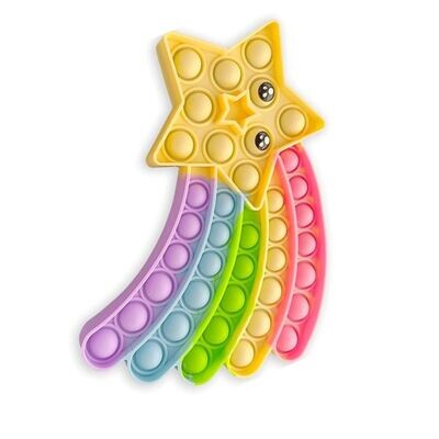 Fidget Toys, Push Pop Bubble Fidget Sensory Toy - star