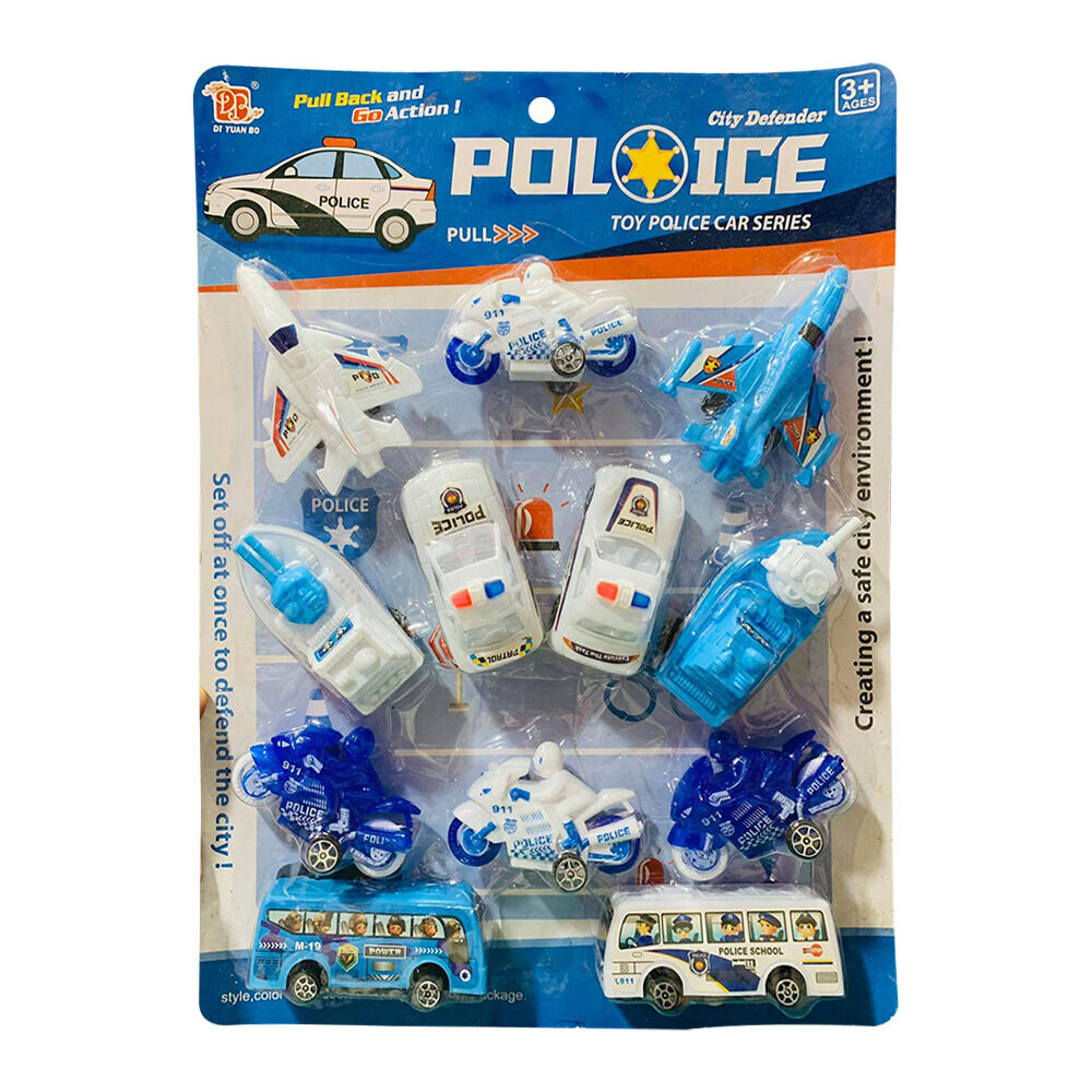 City Defender Police Car Toy Series