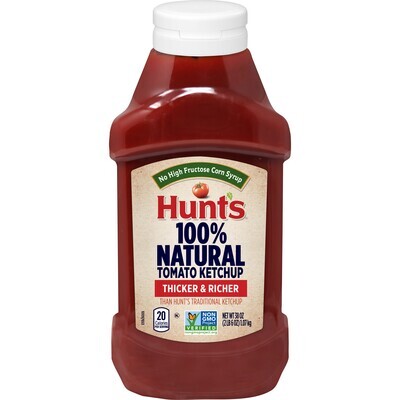 Hunt's 100% Natural Tomato Ketchup (USA)