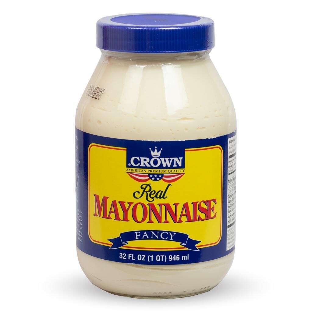 Crown Real Mayonnaise Fancy 947ml (USA)