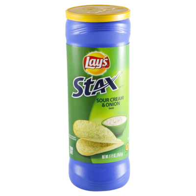 Lays Stax Sour Cream and Onion