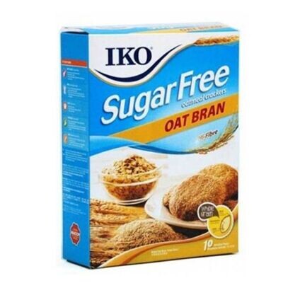 IKO Sugar Free Biscuit Oatmeal Crackers, Oat Brain – 178gm (Malaysia)