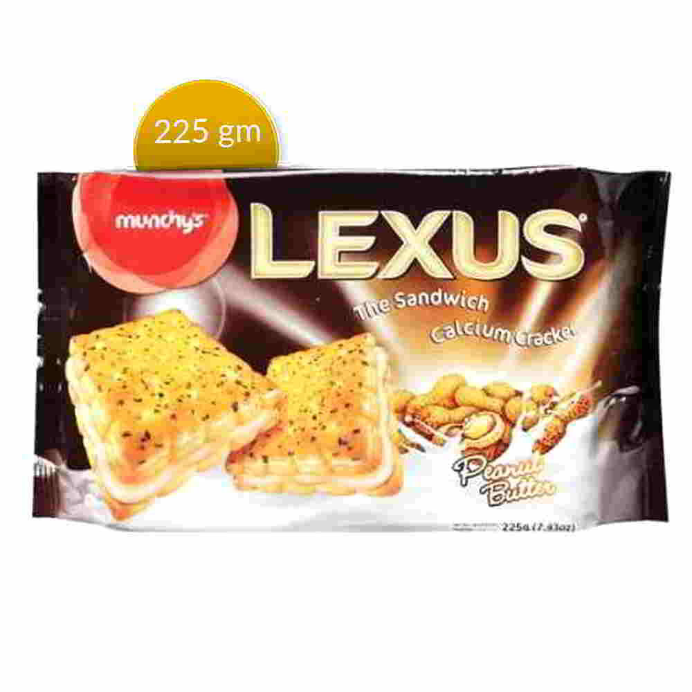 Munchys Lexus Sandwich Peanut Butter Cracker
