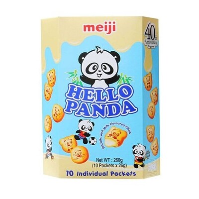 Meiji Hello Panda Milk Biscuit