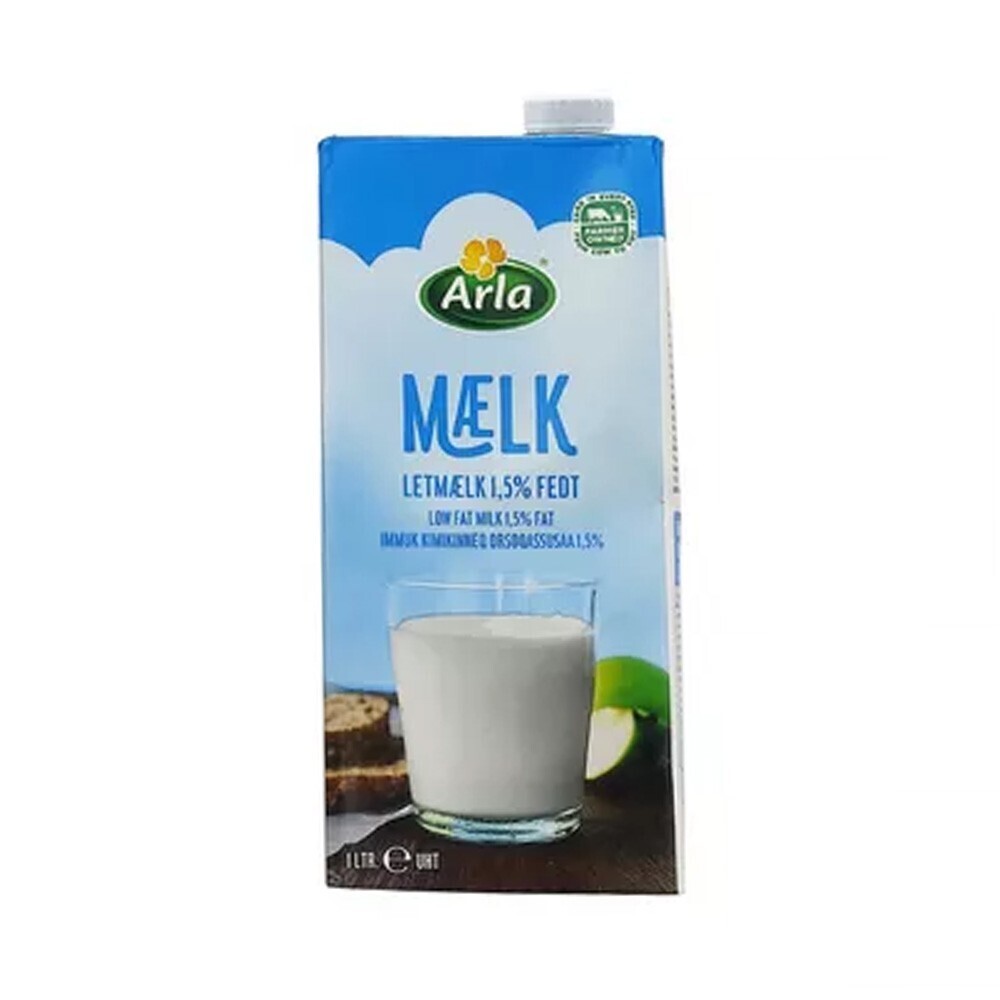 Arla Low Fat 1.5 % UHT Milk (1Litre)