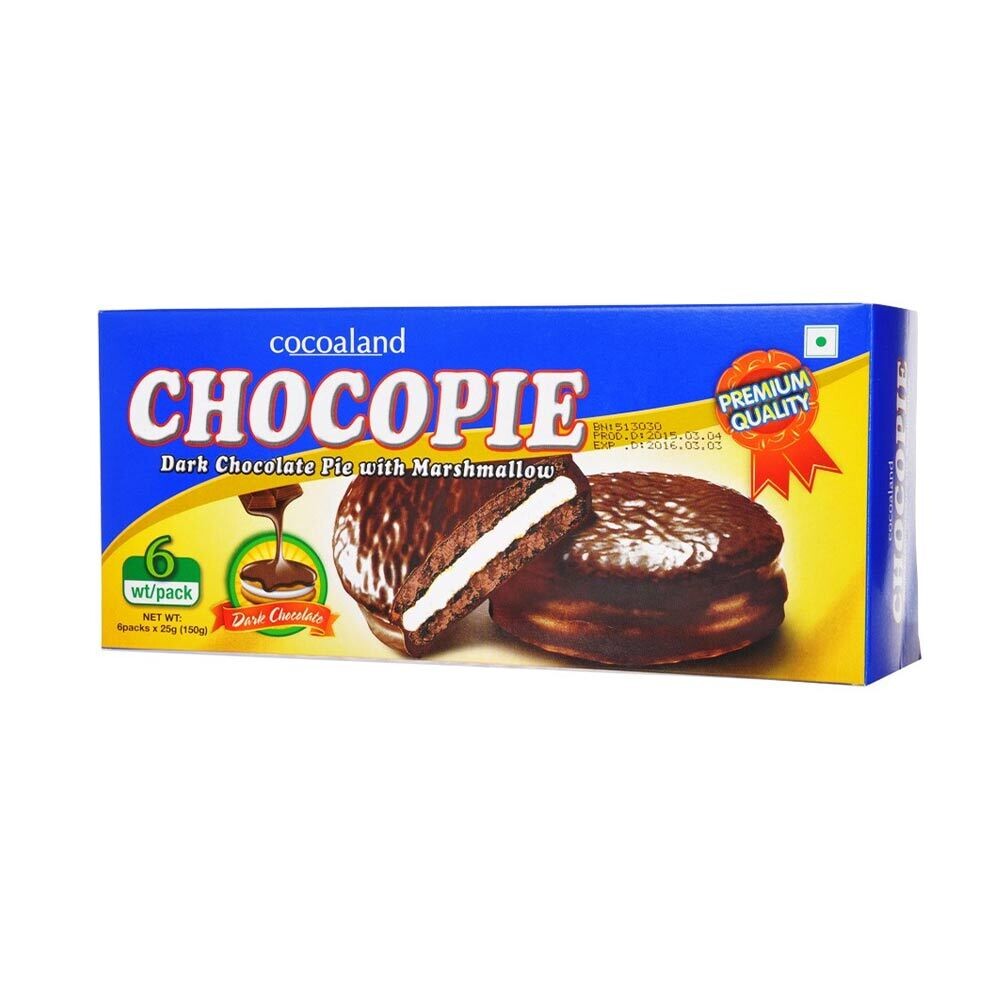 Cocoaland Chocopie Dark Chocolate Pie (12Pcs)