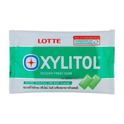 Xylitol Coated Gum (Nature Identical Lime Mint Flavor)