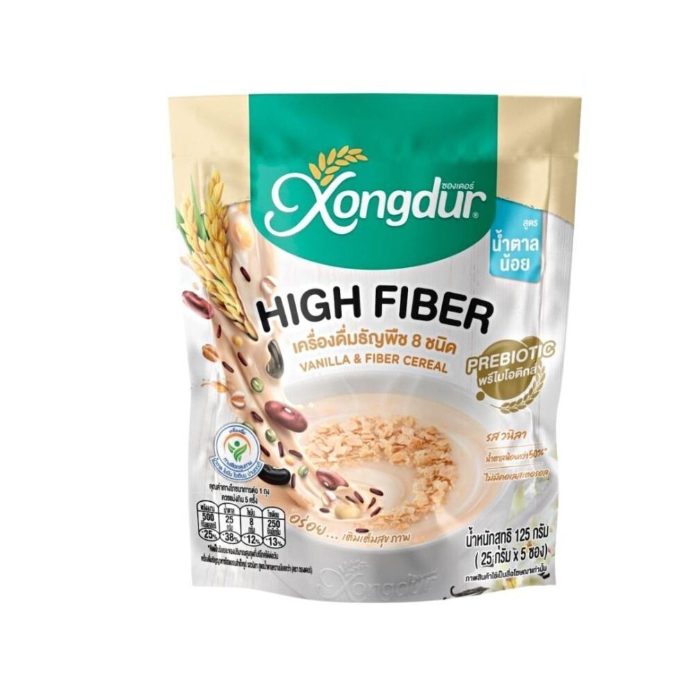 Xongdur high fiber Vanilla & Fiber Cereal 125g