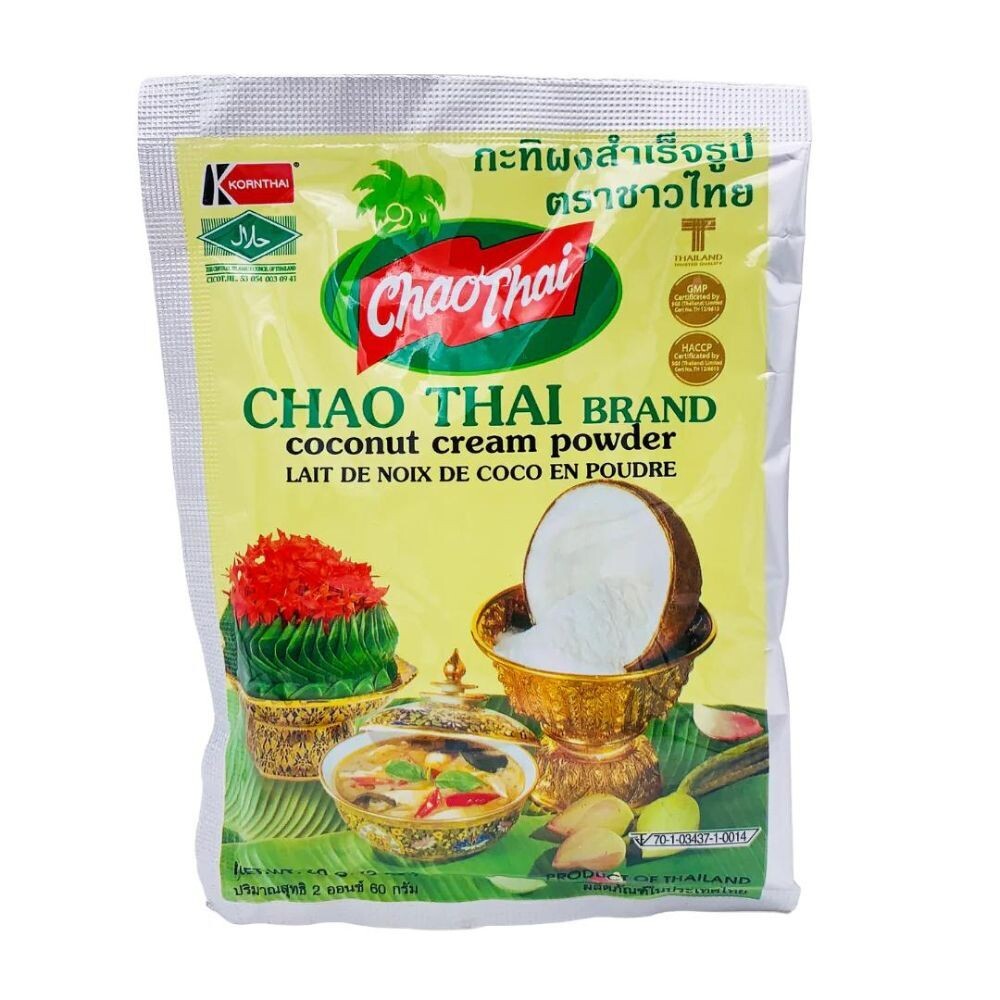 KornThai Chao Thai Brand Coconut Cream Powder 60g