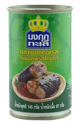 Mongkut Talay Mackerel in Black Pepper Sauce 145g