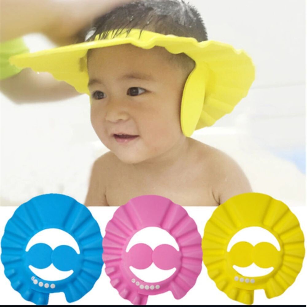 Baby Shower Cap with Ear Protection
