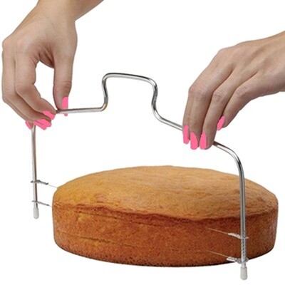Stainless Steel Adjustable Wire Cake/Bread Cutter Slicer