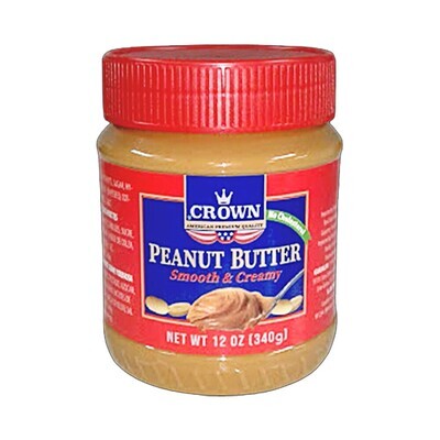 Crown Peanut Butter Smooth & Creamy 340 gm