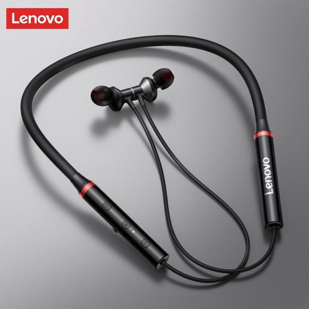 Lenovo HE05X Magnetic Neckband Bluetooth Earphone
