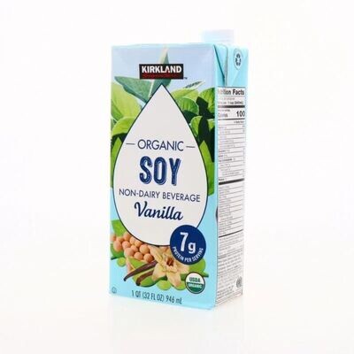 Kirkland Signature Organic Non-Dairy Vanilla Soy Milk -946ml