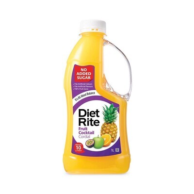Diet Rite Fruit Cocktail Cordial Juicev1 ltr