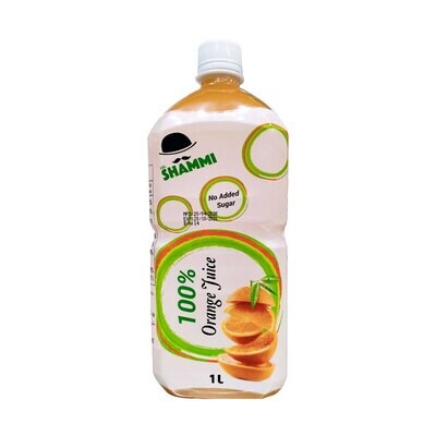 Shammi 100% Orange Juice 1 ltr